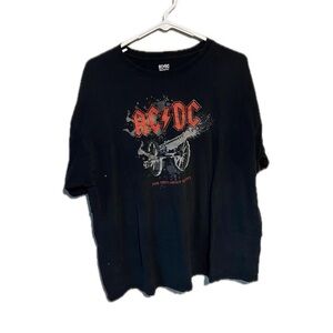 AC/DC old school shirt size XL.